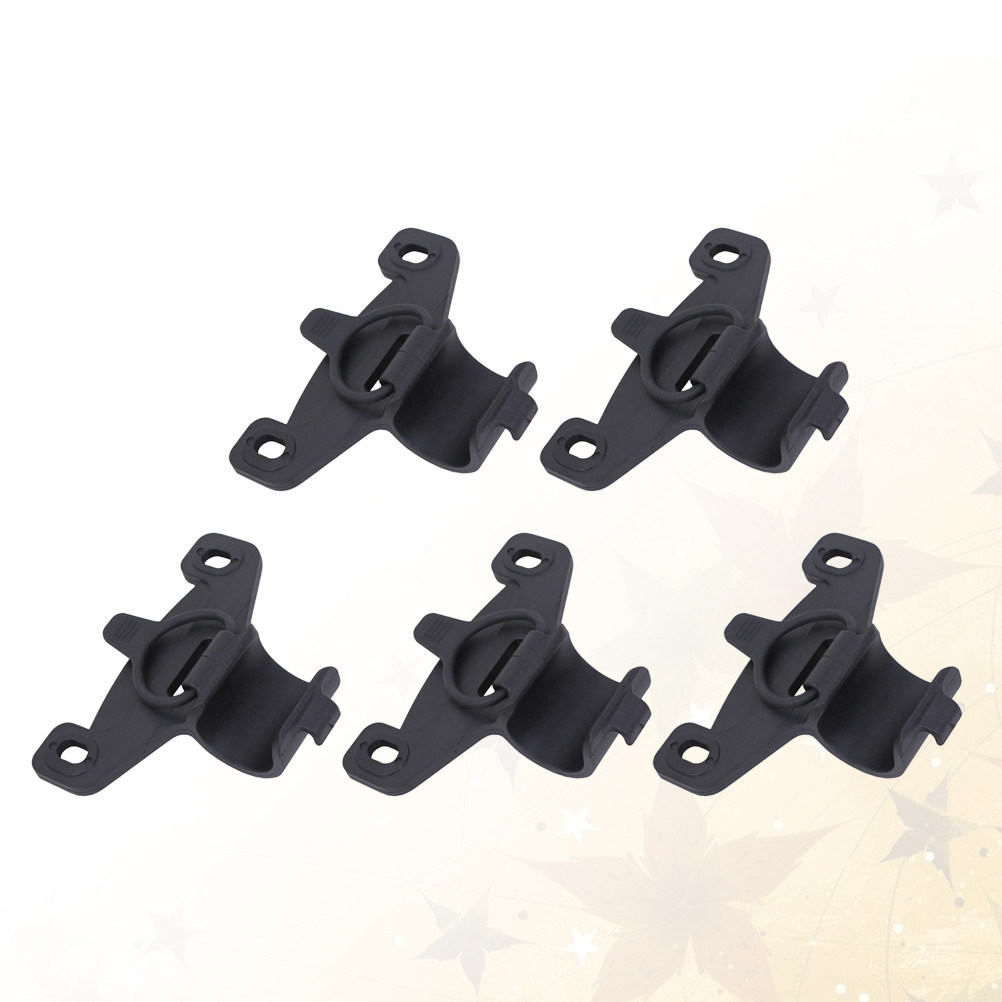 Bike Pump Frame Mount - 5Pcs Heavy-Duty Nylon Silicone Wrap Band
