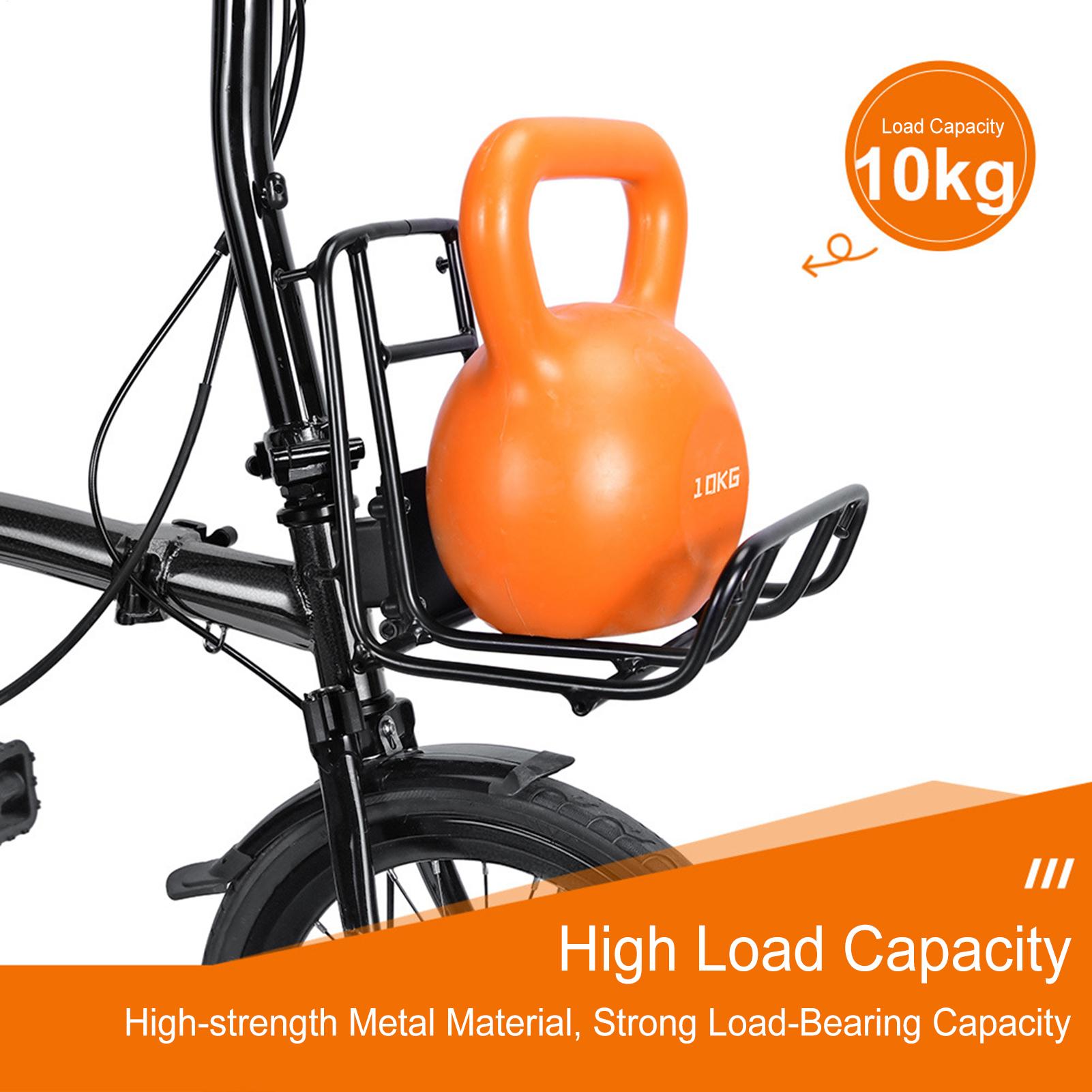 Cycling To Commute - Quick Release Front Bike Rack 10kg