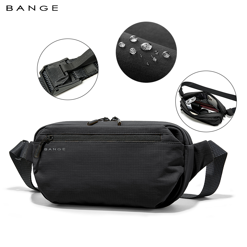 Cycling Commuter Backpack Waterproof - Waterproof Chest Bag Multi-Carry Modes Sling