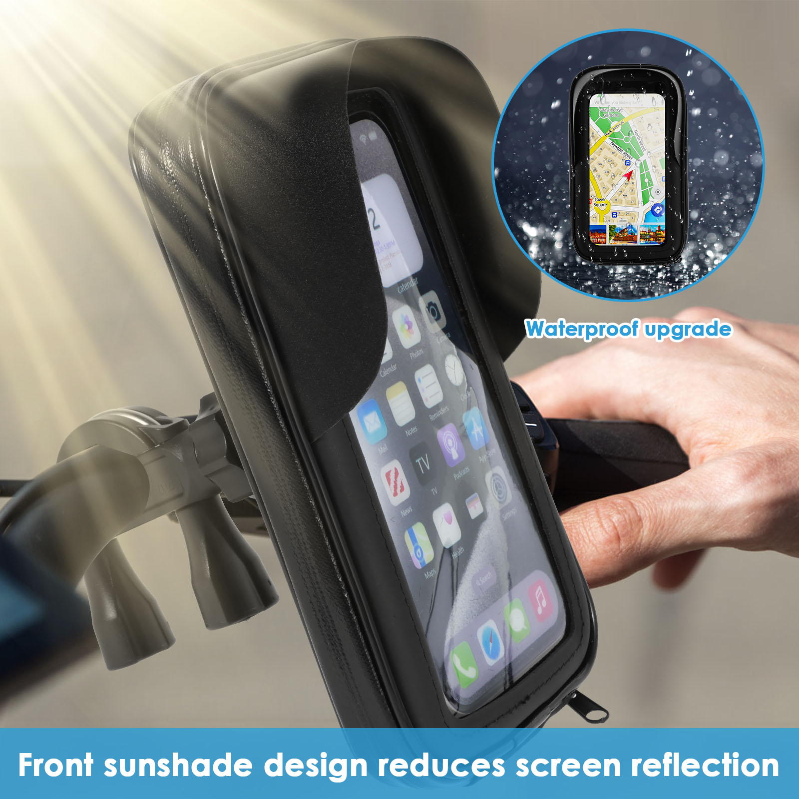 Motorcycle Bike Phone Holder B - огляд і ціна Cycling Commuter Backpack Waterproof