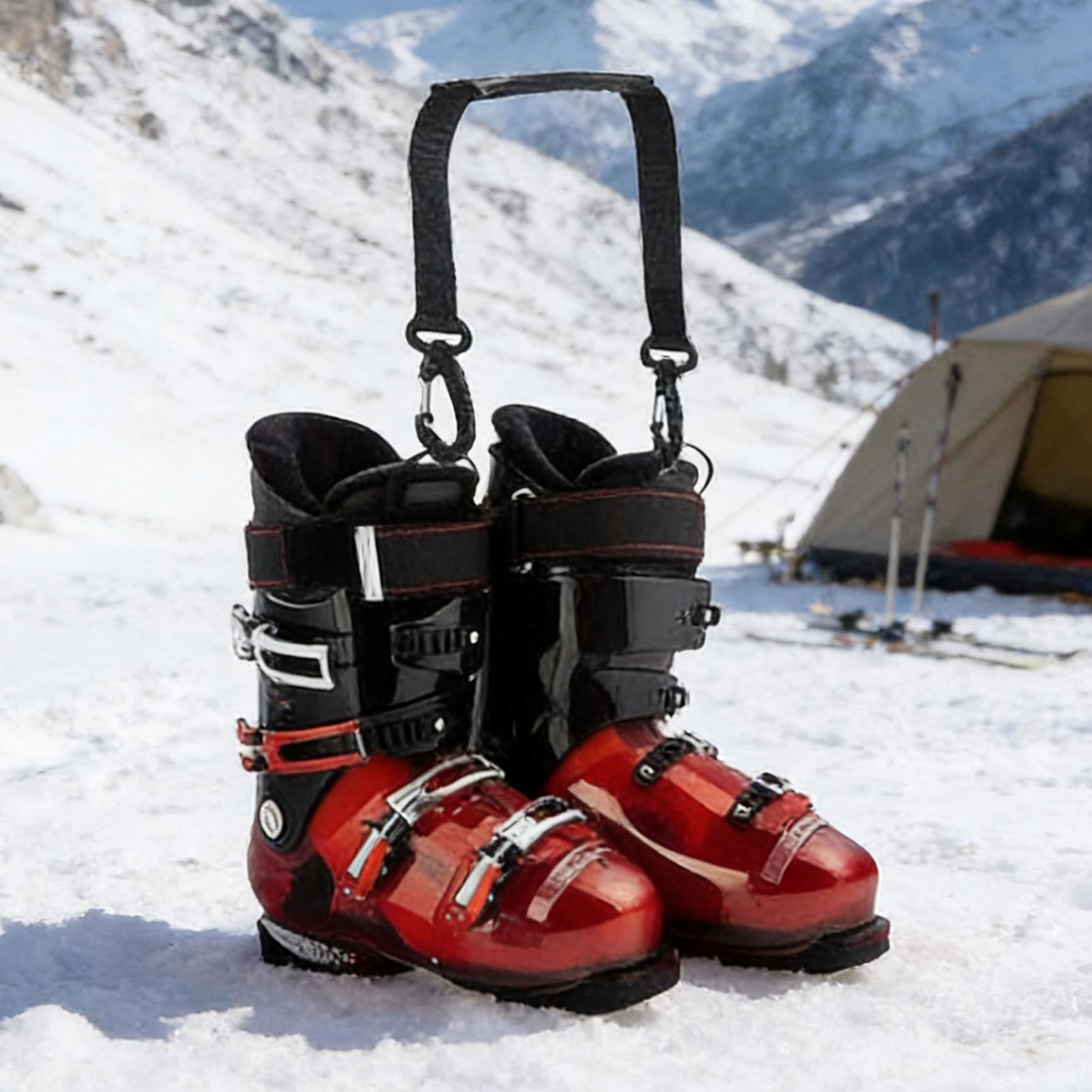 Ski Boot Straps For Carrying W - огляд і ціна Winter Cycling Commute Gear