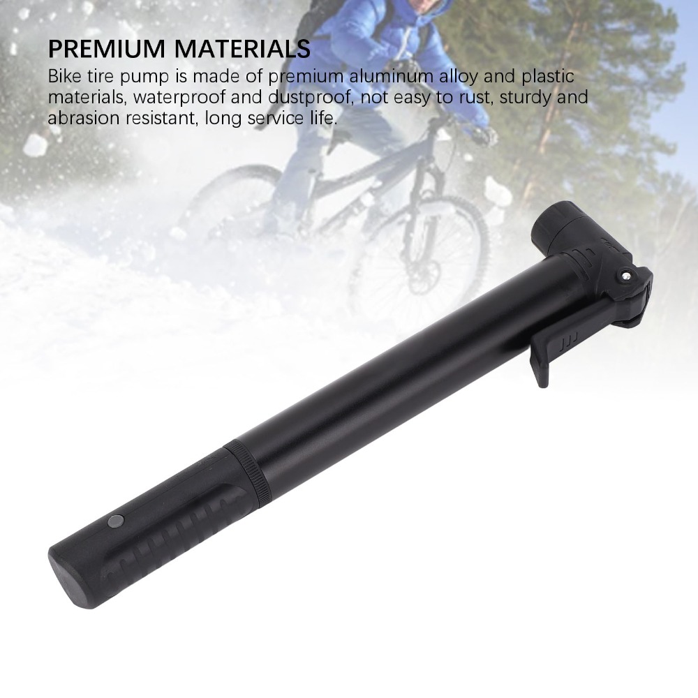 Portable Bike Pump Aluminum Al - огляд і ціна Bike Pump Frame Mount