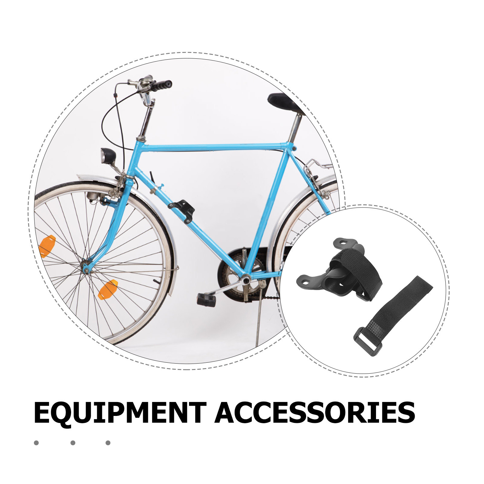 1Set Bike Pump Holder Bicycle  - огляд і ціна Bike Pump Frame Mount